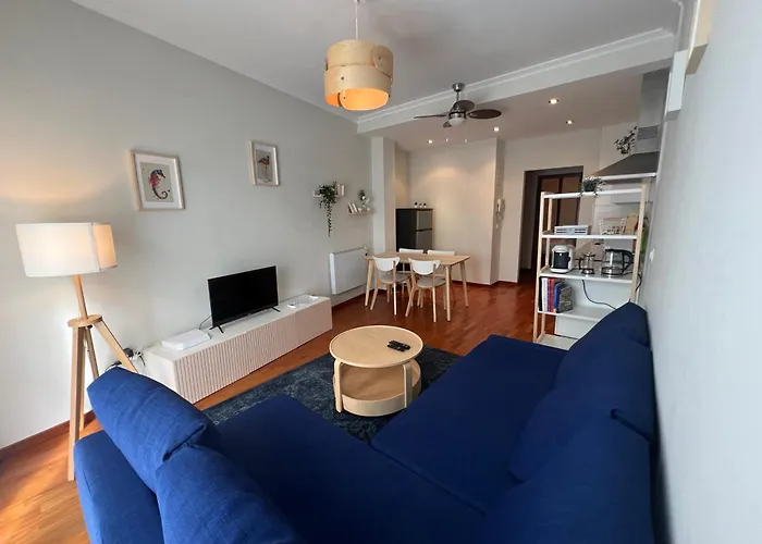 Apartmán A Estrenar ,con Vistas Al Mar Y Aparcamiento Gratis En El Casco Viejo-centro-zona Portuaria Vigo