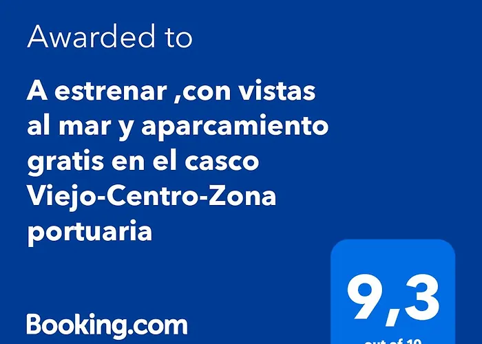 A Estrenar ,con Vistas Al Mar Y Aparcamiento Gratis En El Casco Viejo-centro-zona Portuaria * Vigo